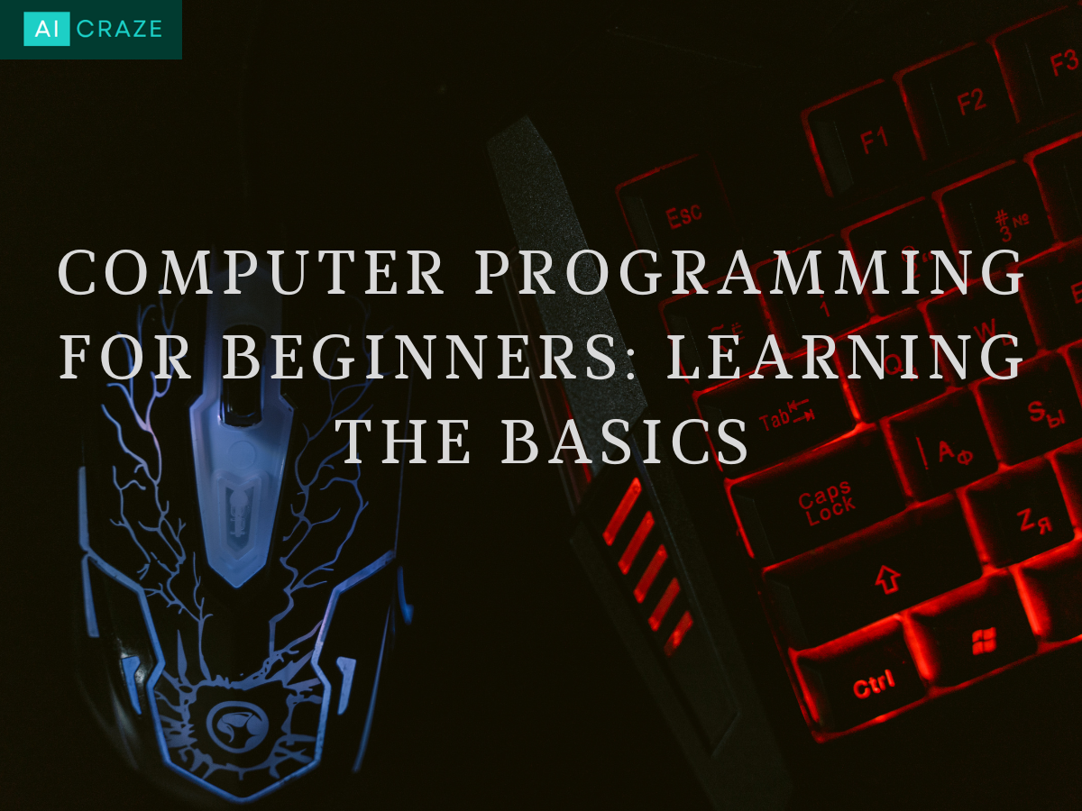 Computer Programming for Beginners: Learning the Basics
